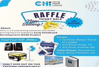 CHI Raffle Ticket Now Selling